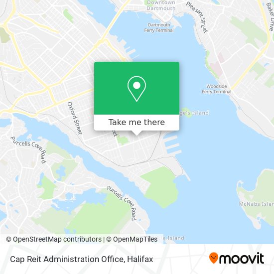Cap Reit Administration Office map