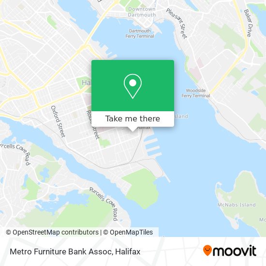 Metro Furniture Bank Assoc map