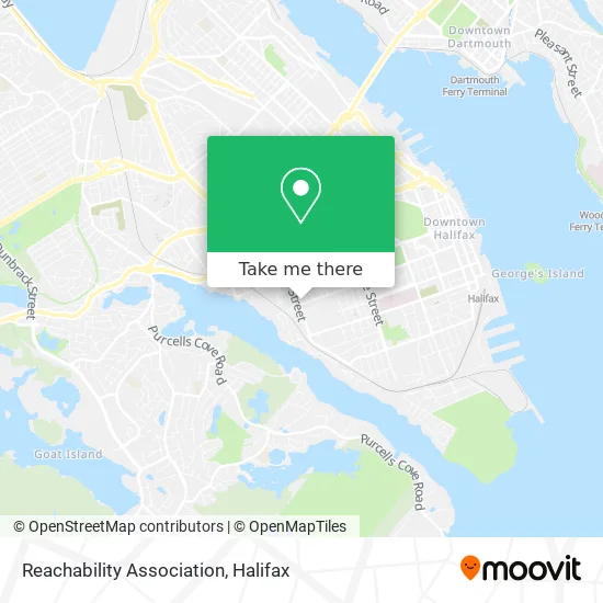 Reachability Association map