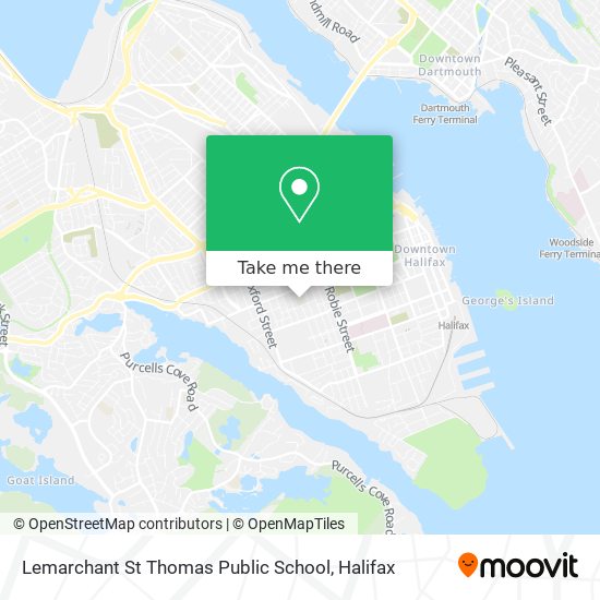 Lemarchant St Thomas Public School map