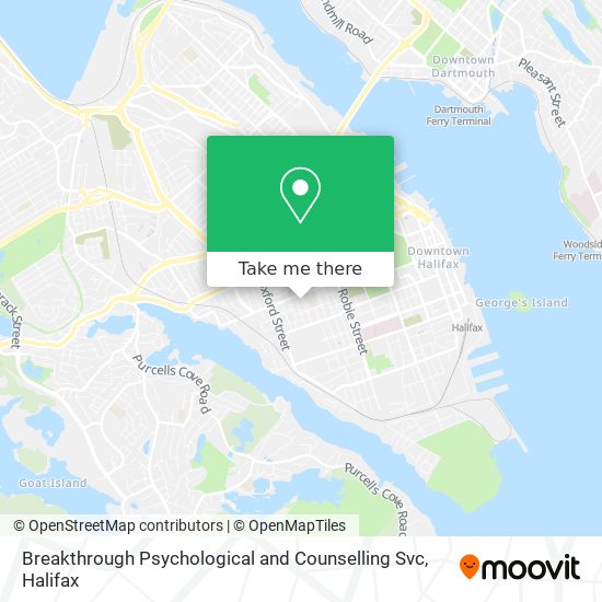 Breakthrough Psychological and Counselling Svc map