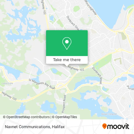 Navnet Communications map