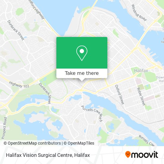 Halifax Vision Surgical Centre plan
