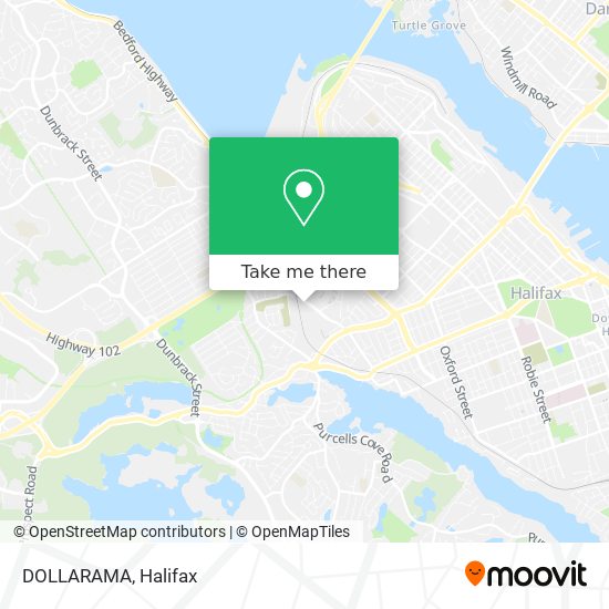 DOLLARAMA map