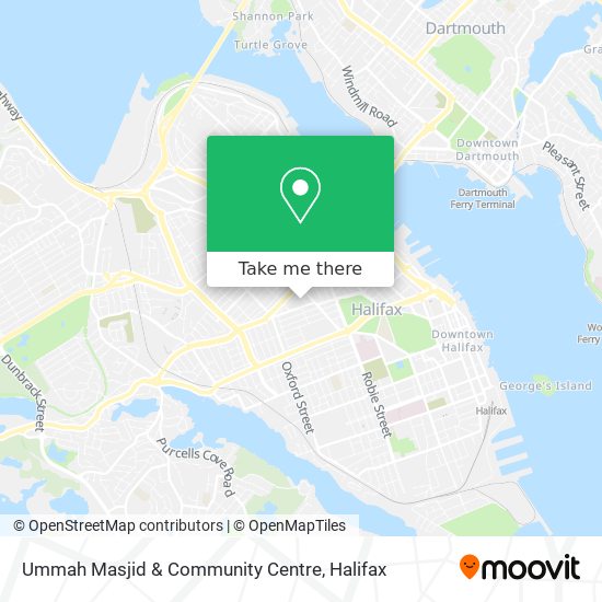 Ummah Masjid & Community Centre map