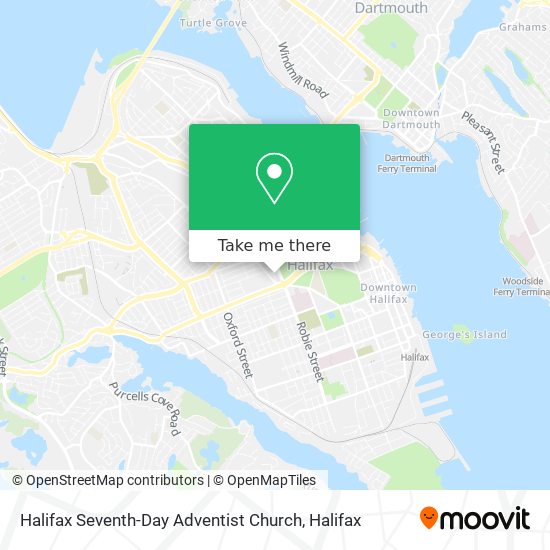 Halifax Seventh-Day Adventist Church map