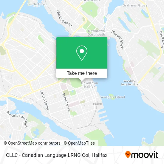 CLLC - Canadian Language LRNG Col map