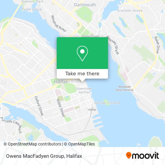 Owens MacFadyen Group map