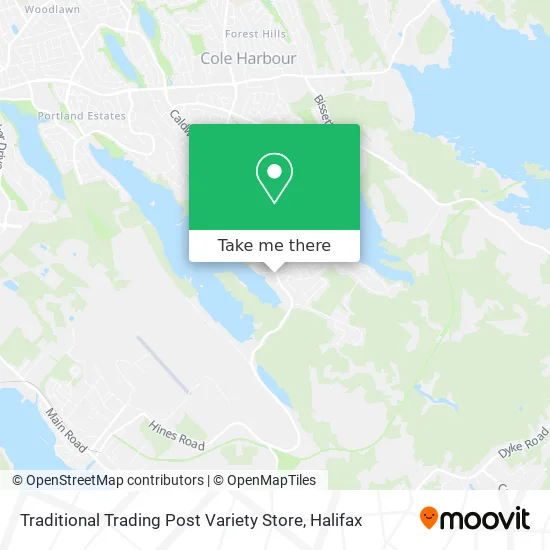 Traditional Trading Post Variety Store map