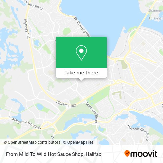From Mild To Wild Hot Sauce Shop map