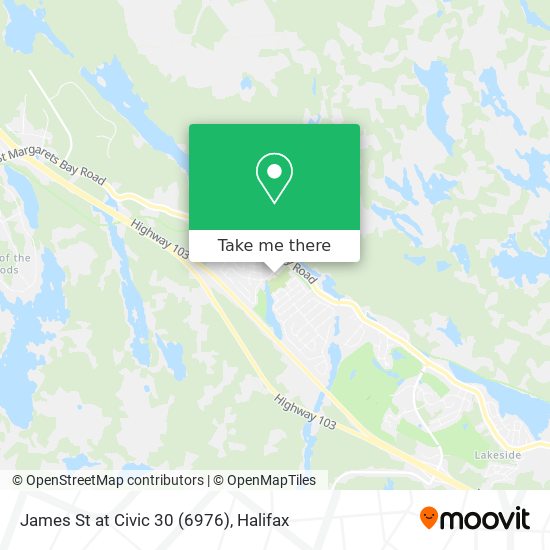 James St at Civic 30 (6976) map