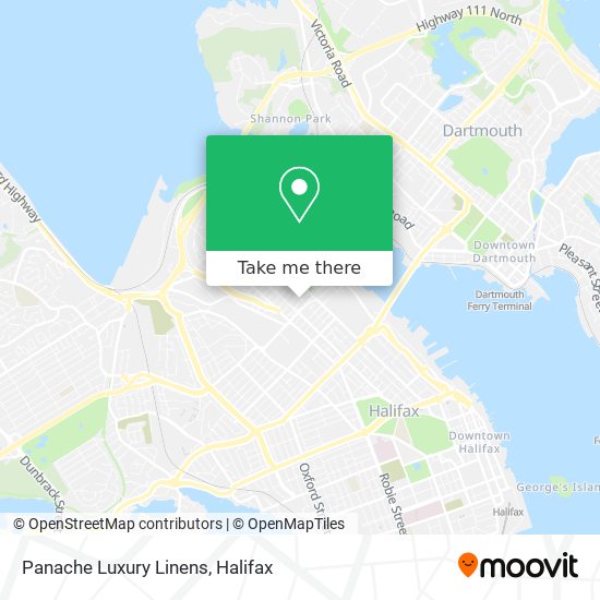 Panache Luxury Linens map