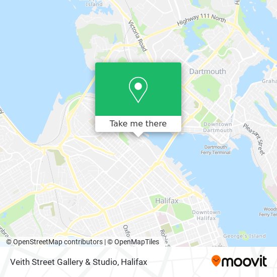 Veith Street Gallery & Studio map