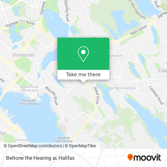 Beltone the Hearing ai map