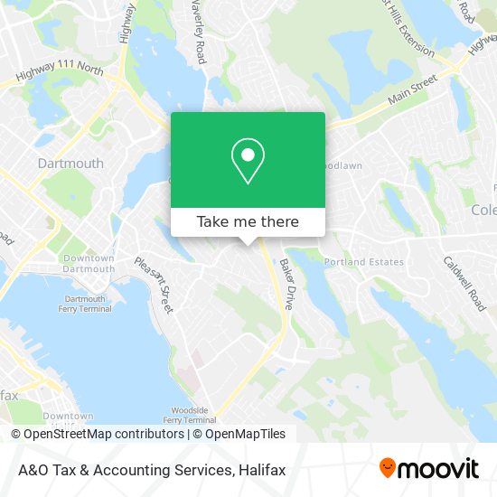 A&O Tax & Accounting Services map