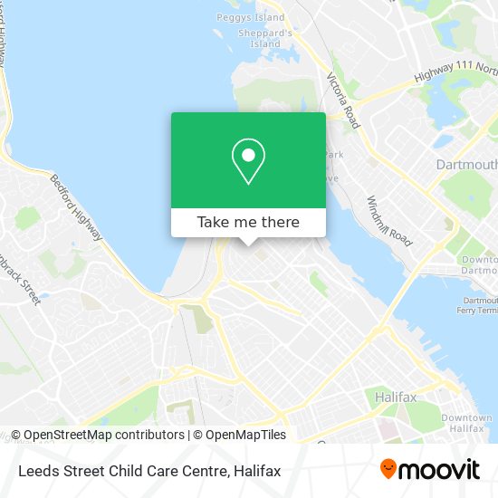 Leeds Street Child Care Centre map