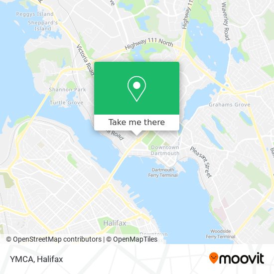 YMCA map