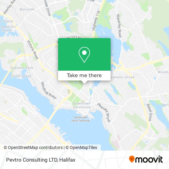 Pevtro Consulting LTD map