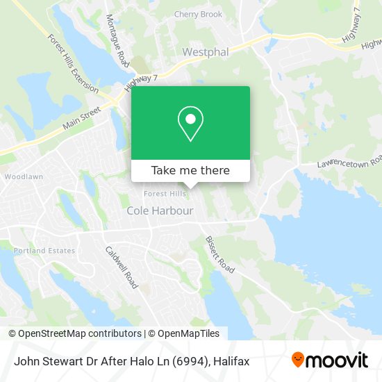 John Stewart Dr After Halo Ln (6994) map