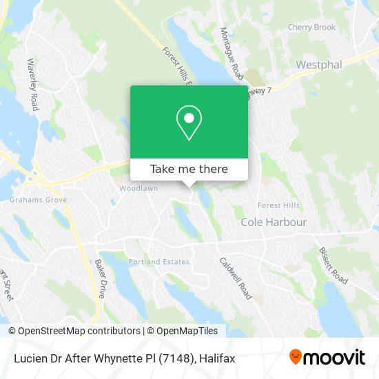 Lucien Dr After Whynette Pl (7148) map