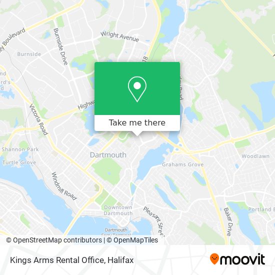 Kings Arms Rental Office plan