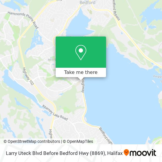 Larry Uteck Blvd Before Bedford Hwy (8869) plan