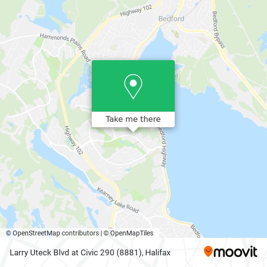 Larry Uteck Blvd at Civic 290 (8881) map