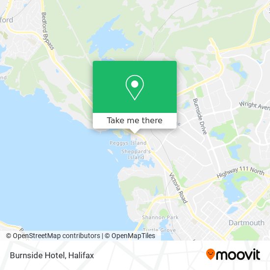 Burnside Hotel map