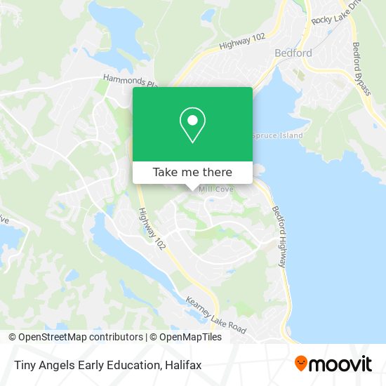 Tiny Angels Early Education map