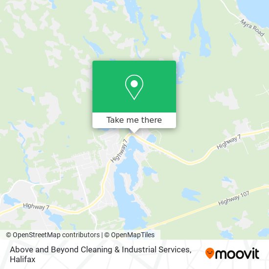 Above and Beyond Cleaning & Industrial Services map