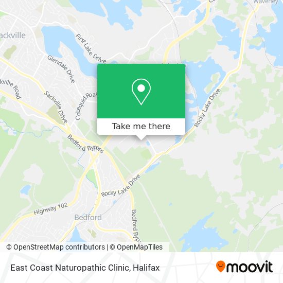 East Coast Naturopathic Clinic map