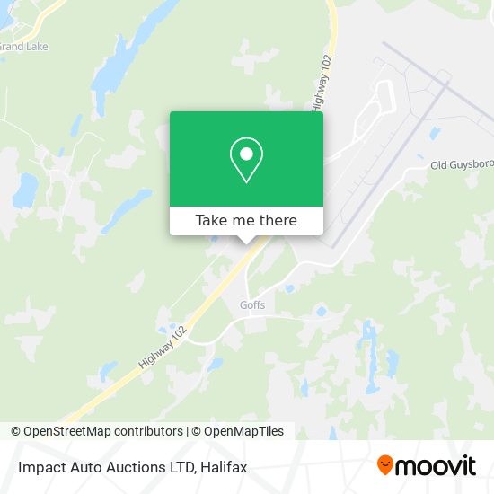 Impact Auto Auctions LTD map
