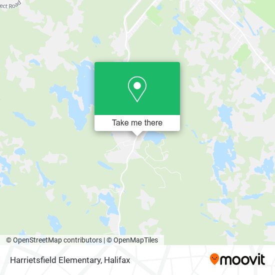 Harrietsfield Elementary map