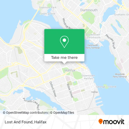 Lost And Found map