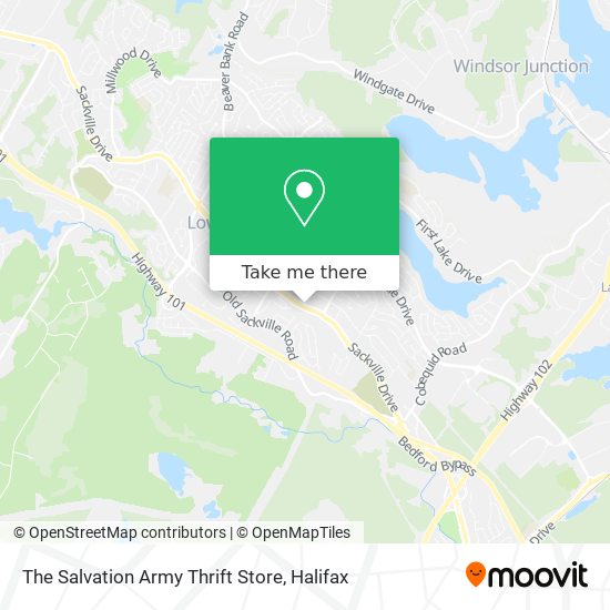 The Salvation Army Thrift Store plan