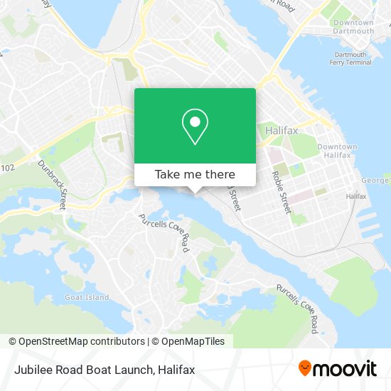 Jubilee Road Boat Launch map