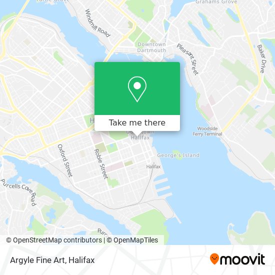 Argyle Fine Art map