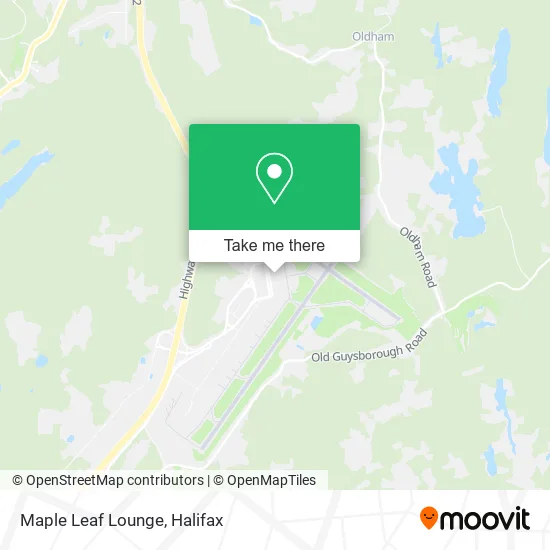 Maple Leaf Lounge map