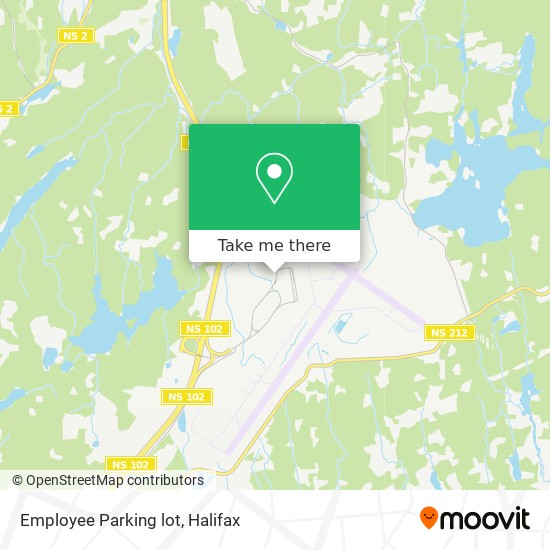 Employee Parking lot map