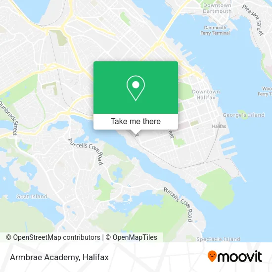 Armbrae Academy map