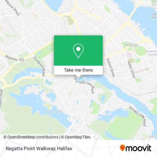 Regatta Point Walkway map