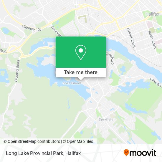 Long Lake Provincial Park plan