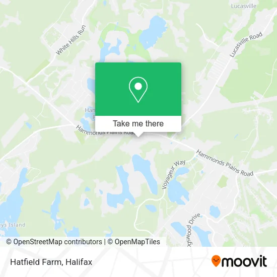 Hatfield Farm map