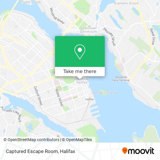 Captured Escape Room map