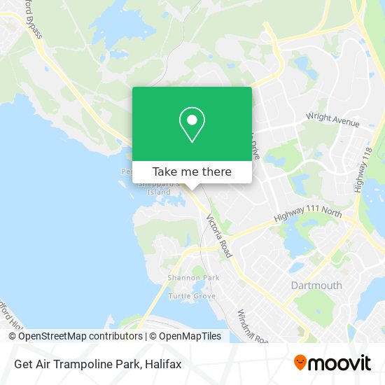 Get Air Trampoline Park map