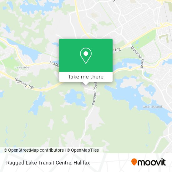 Ragged Lake Transit Centre plan