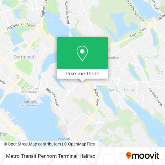 Metro Transit Penhorn Terminal plan