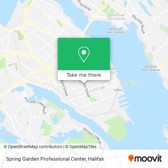 Spring Garden Professional Center map