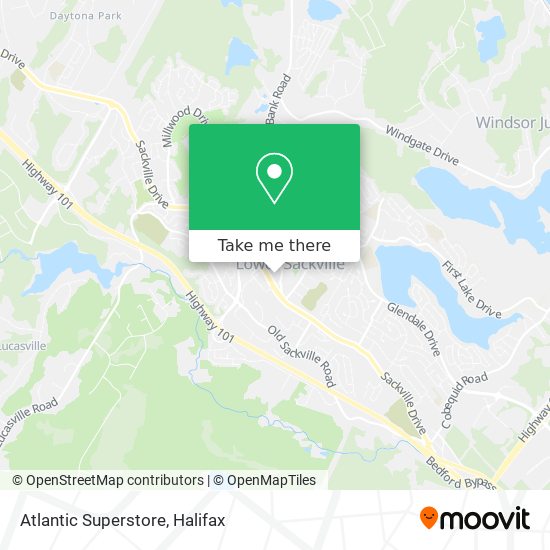 Atlantic Superstore map