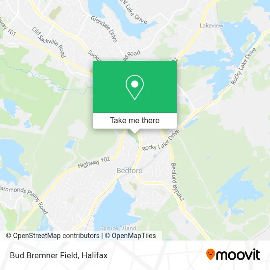 Bud Bremner Field map